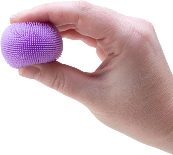 Schylling Teenie NeeDoh 3-Pack Mini Sensory Fuzz Balls with Velvet ...